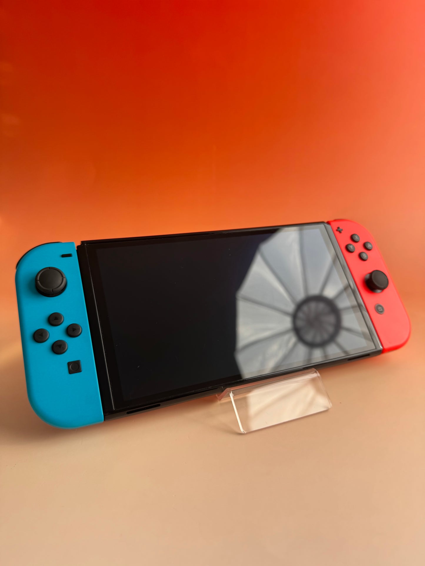 Nintendo Switch OLED | Rot / Blau | CiB OVP | Zustand A+