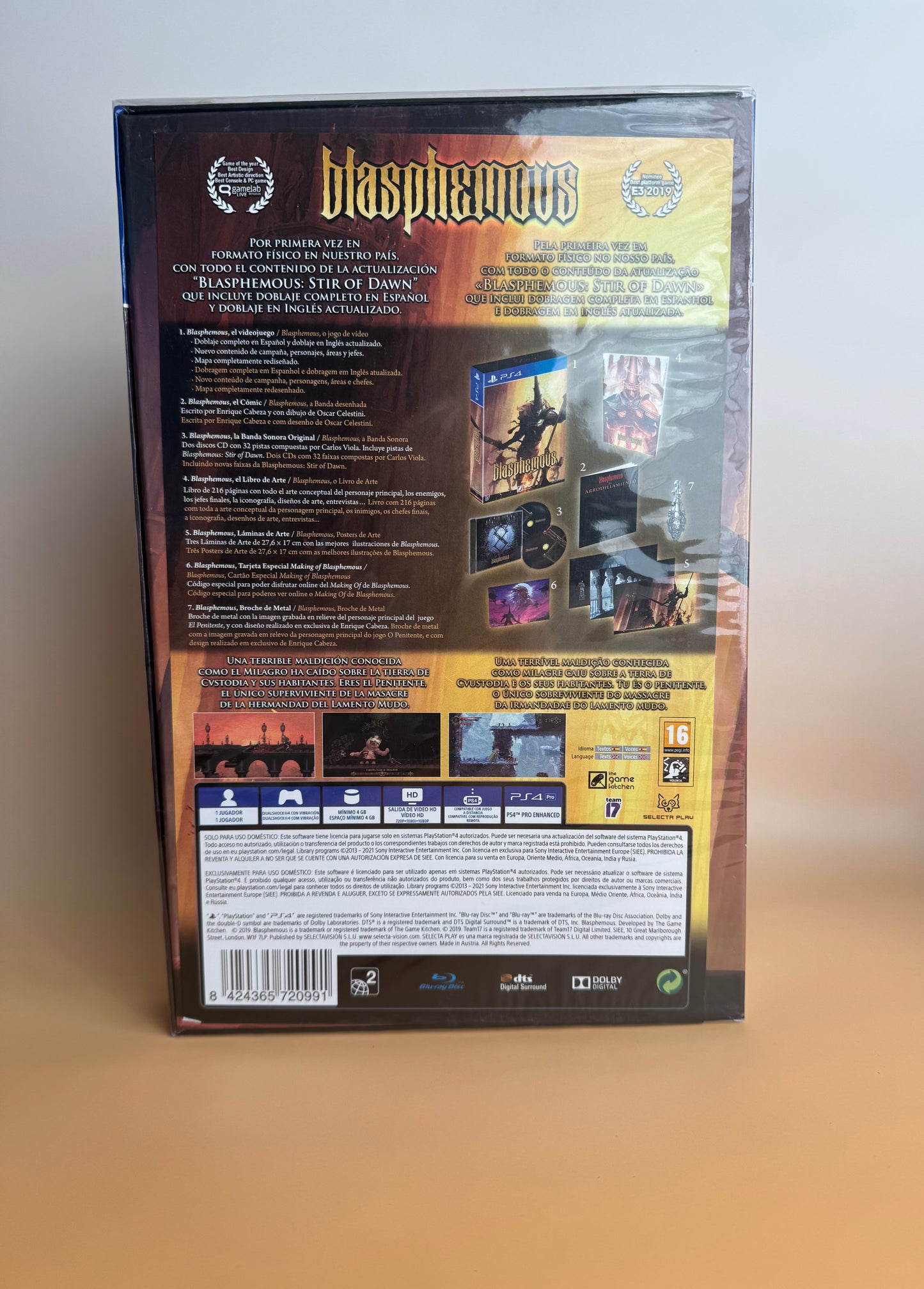 Blasphemous Collector’s Edition PS4 Sealed Neu OVP Rare Limited Selecta Play