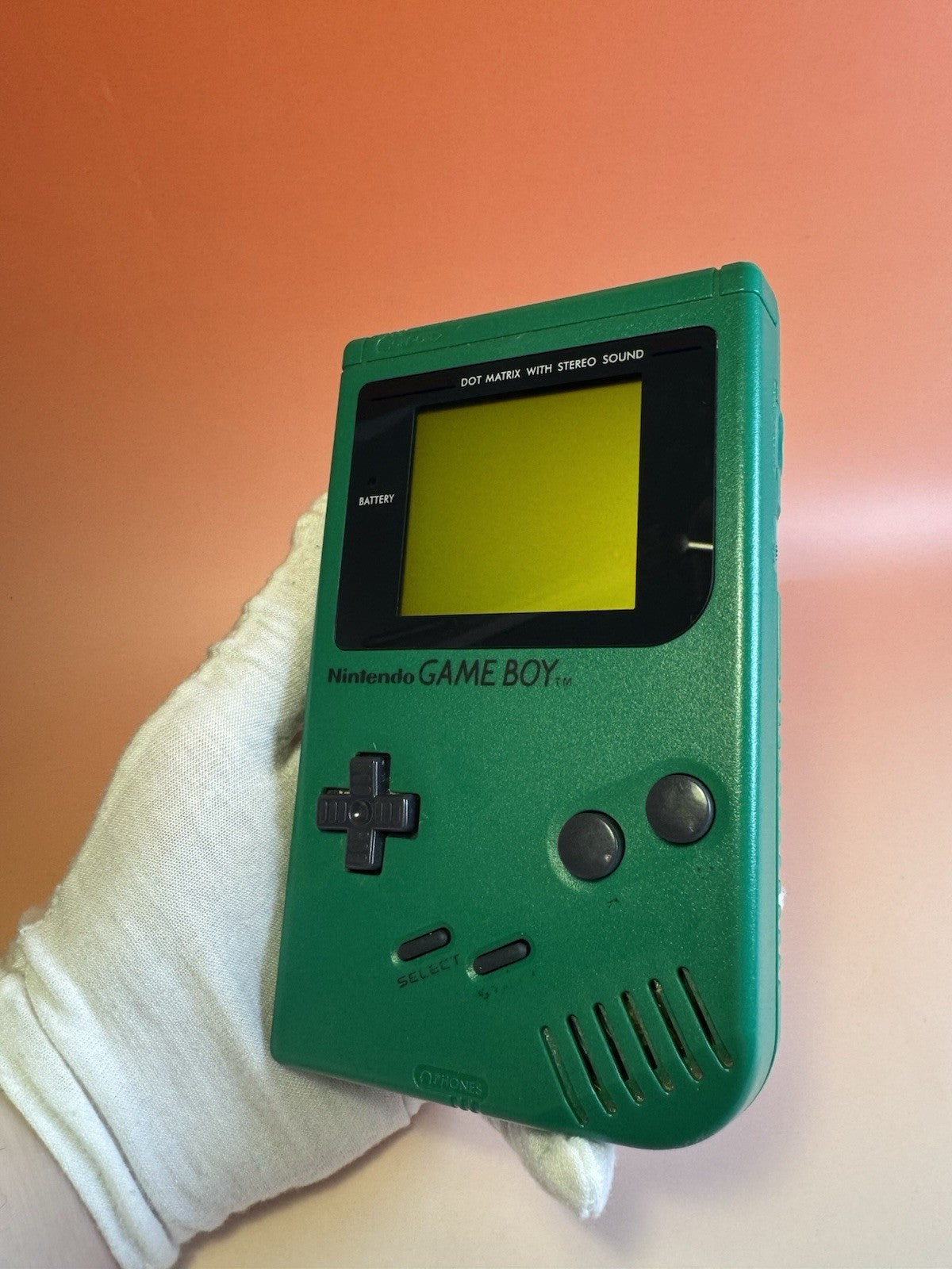 Nintendo Game Boy Classic DMG-01 Grün | Glas Display | Zustand A