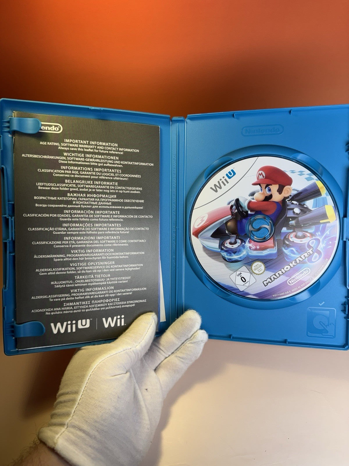 Nintendo Wii U Schwarz | Mario Kart 8 Premium Pack | Komplett Set | Zustand A+