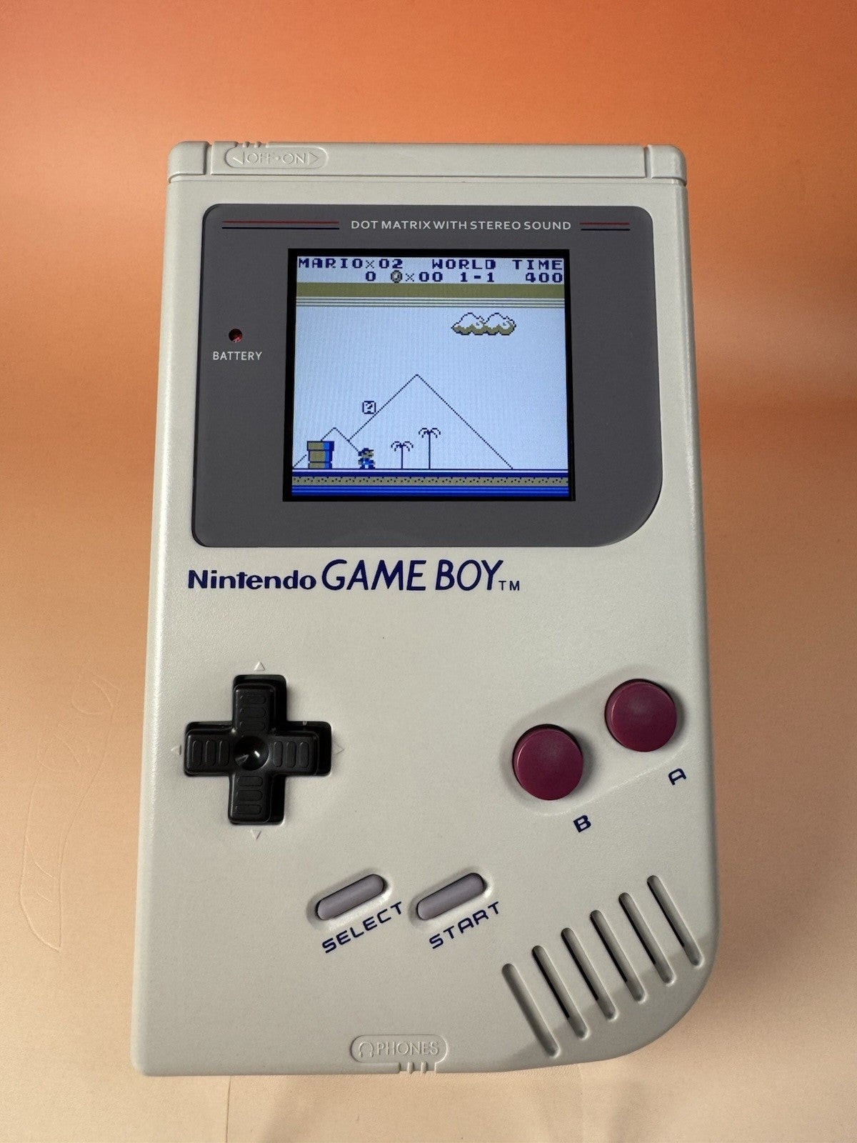 Nintendo Game Boy Classic DMG-01 | IPS V5 Ultra Mod | 36 Farbmodi | OSD Menü |