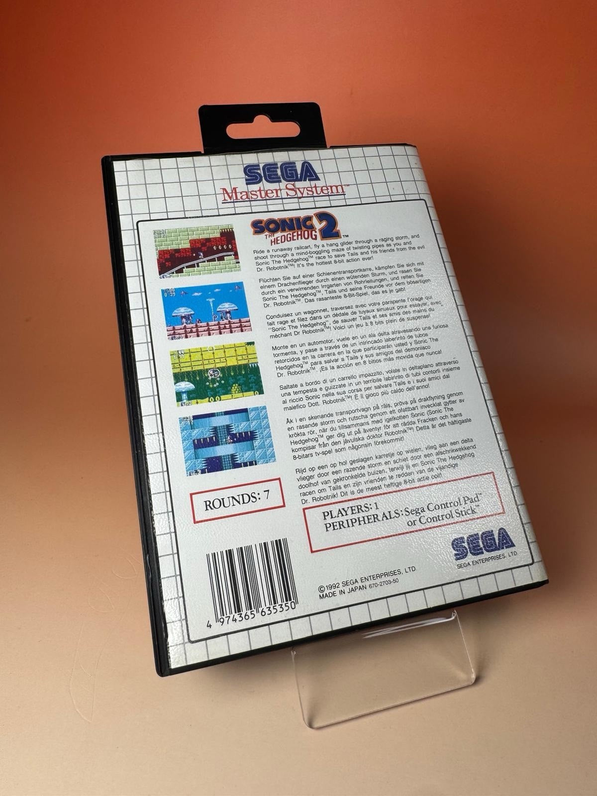 Sonic the Hedgehog 2 Sega Master System