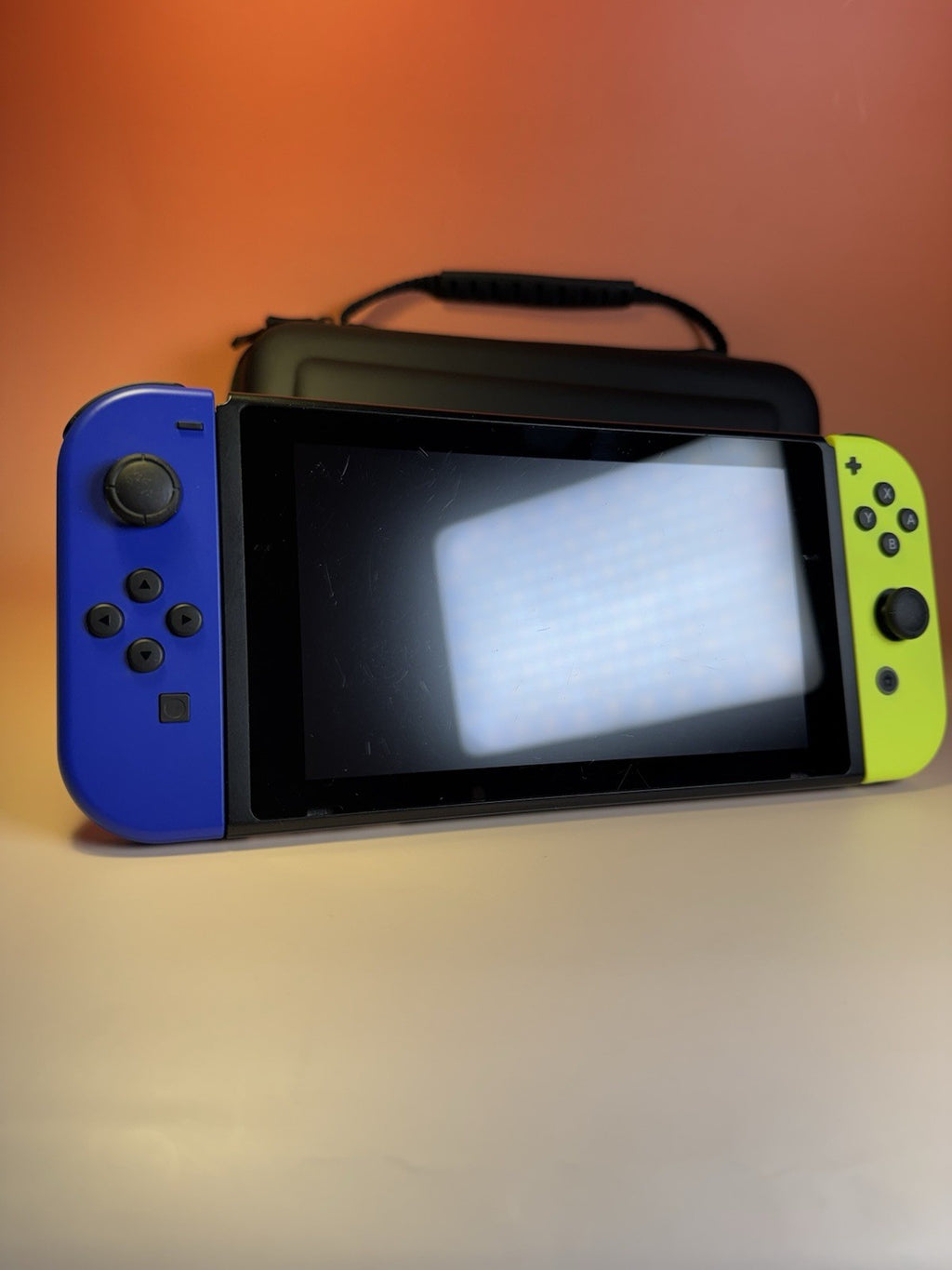 Nintendo Switch | Blau / Neon Gelb Joy-Con | Zustand A