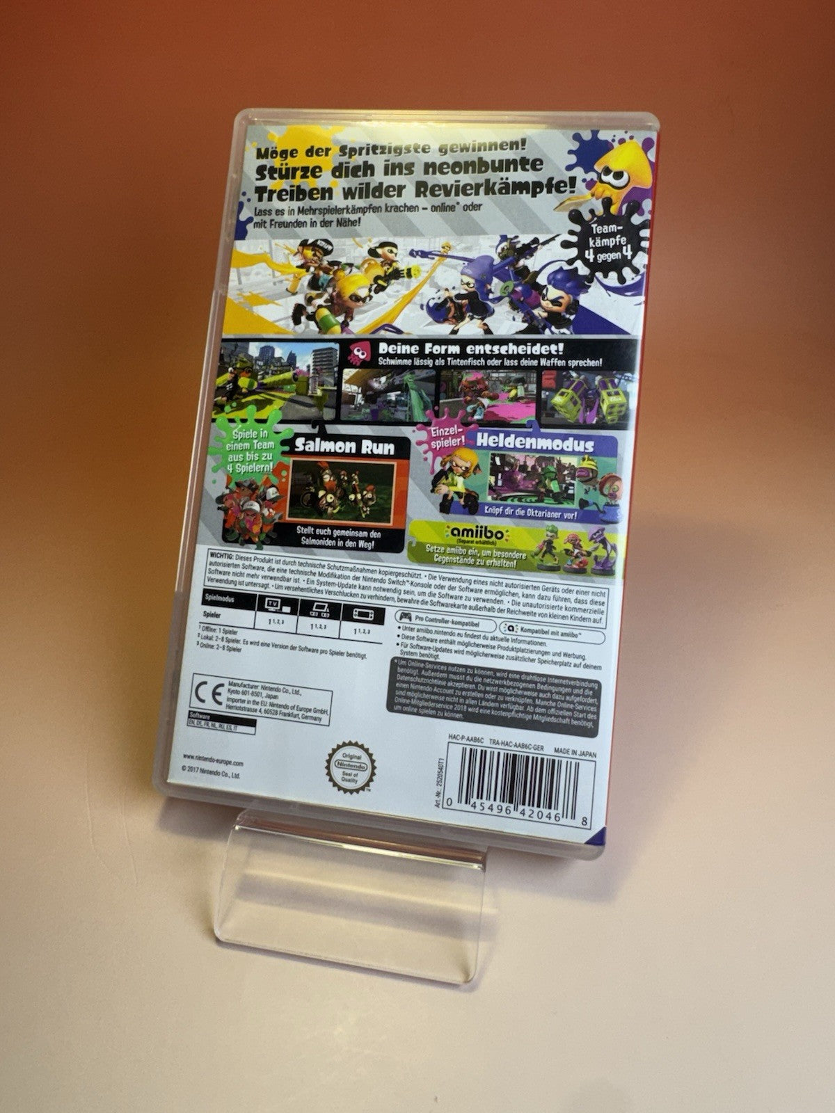 Nintendo Switch Splatoon 2 + amiibo Pearl & Marina Bundle