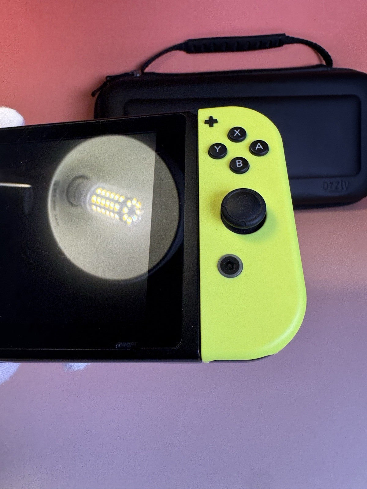 Nintendo Switch | Blau / Neon Gelb Joy-Con | Zustand A