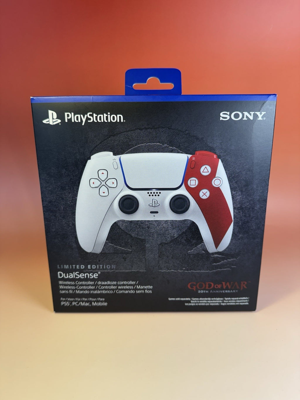 Sony PlayStation 5 Controller God of War 20th Anniversary Limited Edition