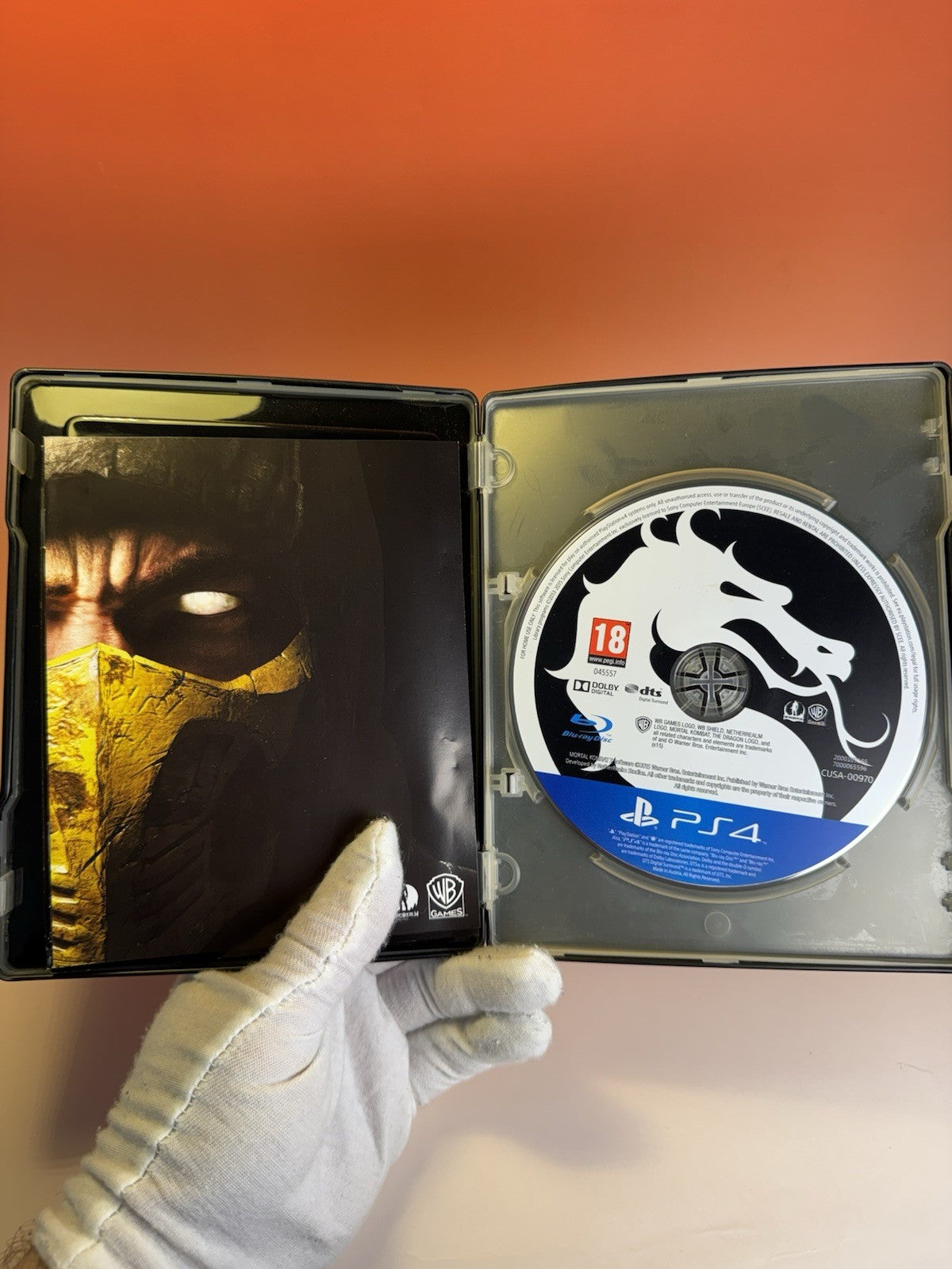 Mortal Kombat X | Steelbook | PS4 | Spiel läuft einwandfrei
