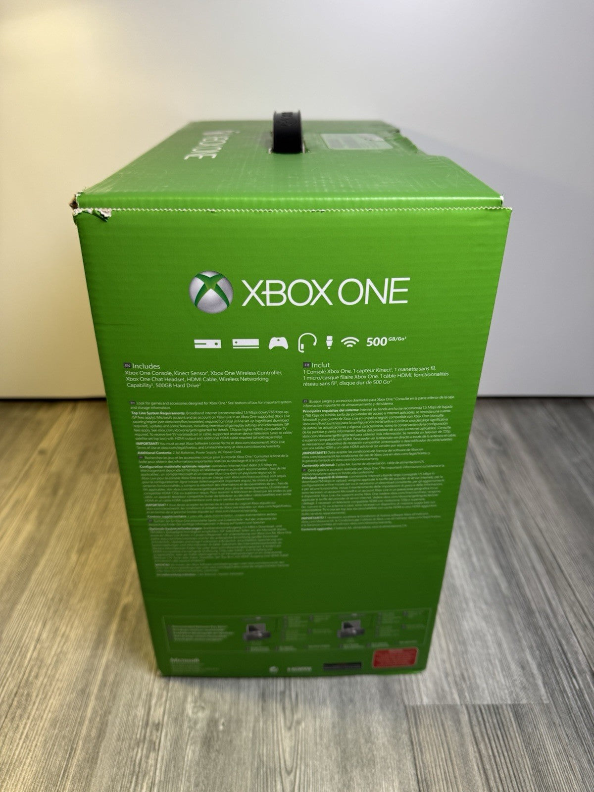 Microsoft Xbox One | Schwarz | 2 Controller + Original Box | Zustand A