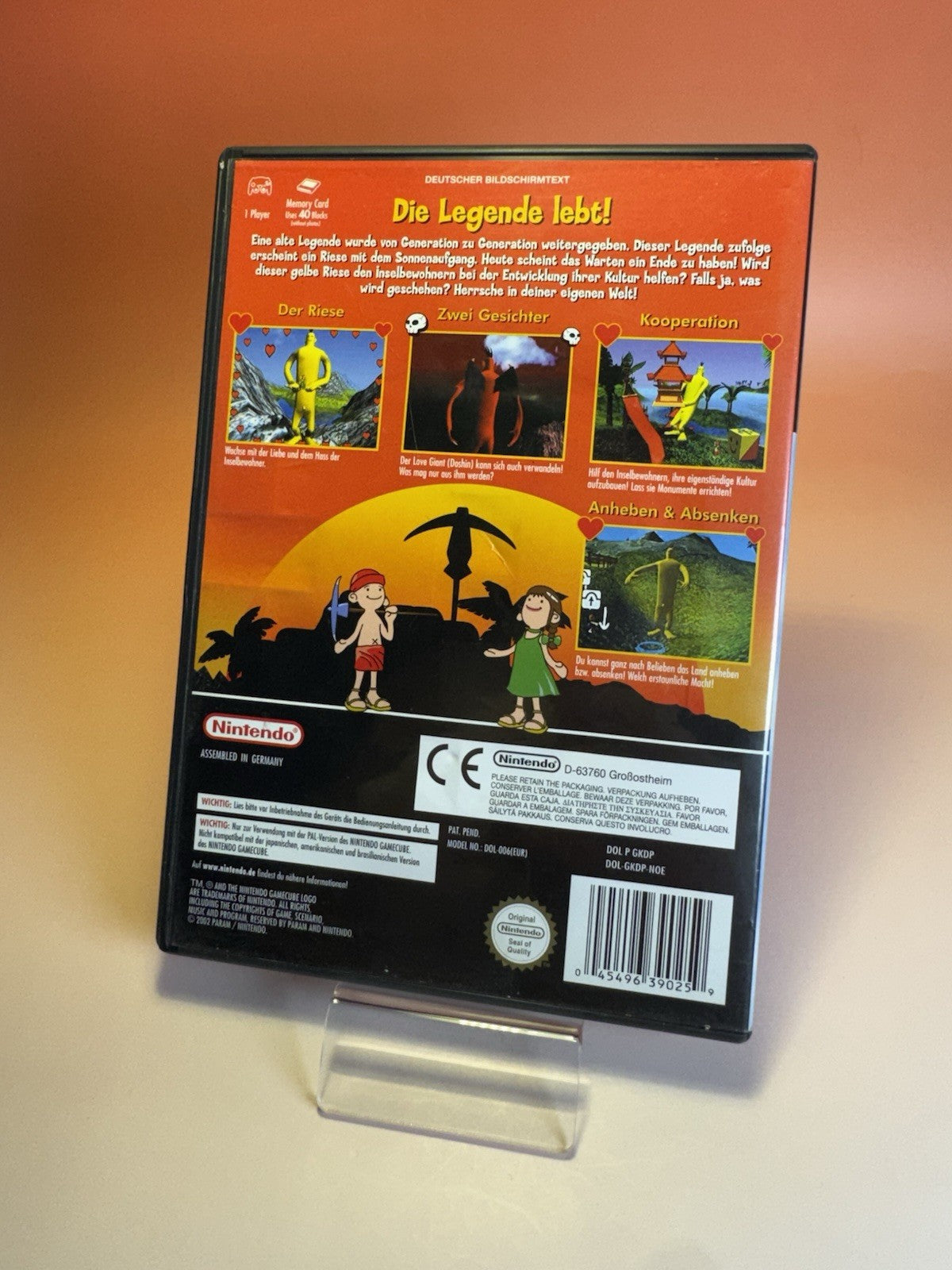 Nintendo GameCube | Doshin the Giant | OVP | Funktioniert |