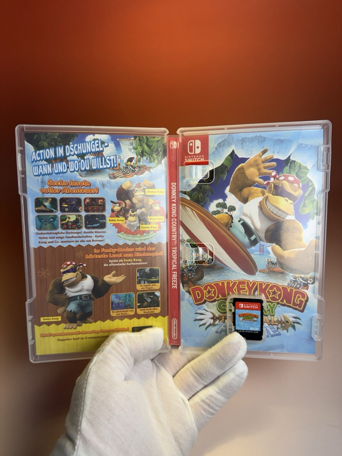 Nintendo Switch | Donkey Kong Country Tropical Freeze | Komplett Mit Hülle