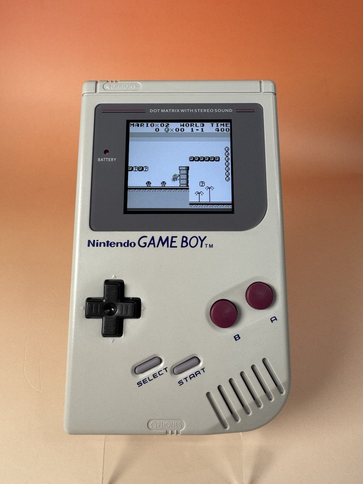 Nintendo Game Boy Classic DMG-01 | IPS V5 Ultra Mod | 36 Farbmodi | OSD Menü |