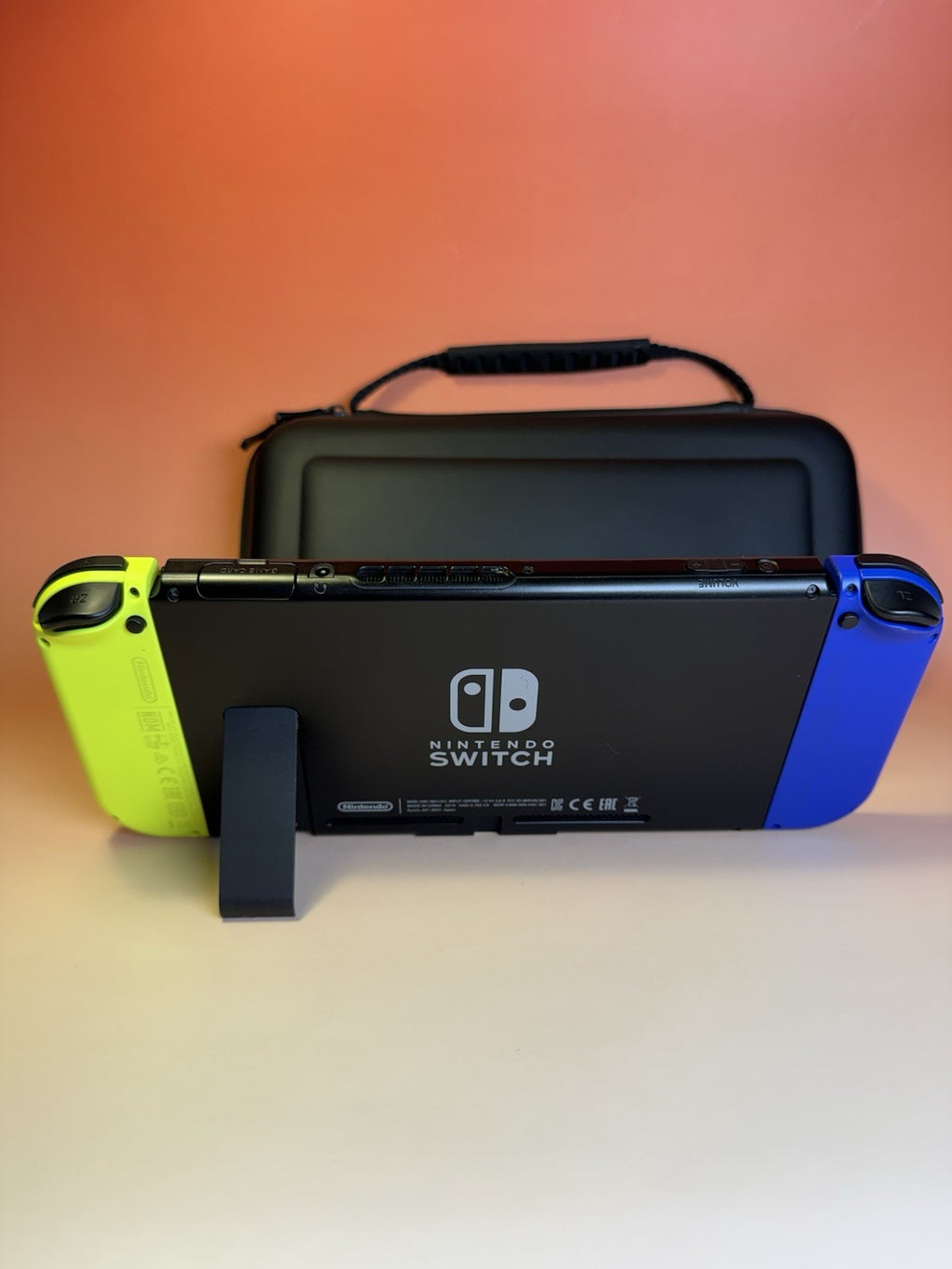 Nintendo Switch | Blau / Neon Gelb Joy-Con | Zustand A