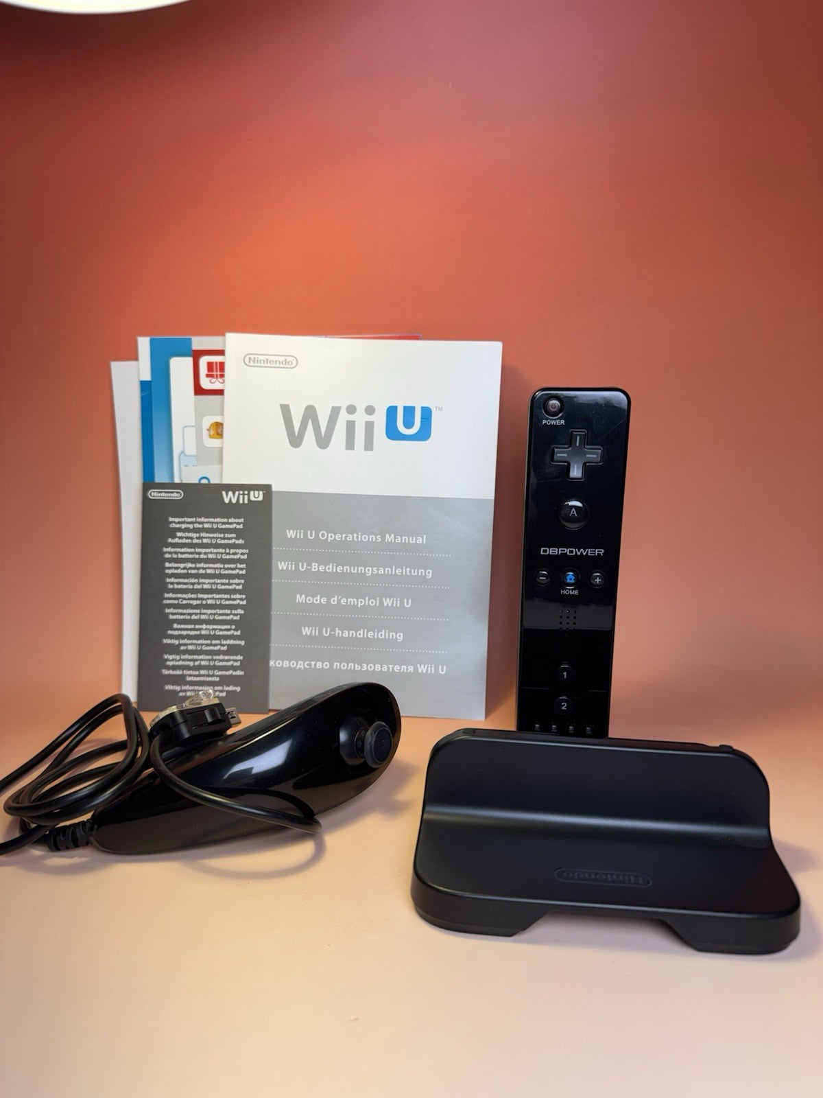 Nintendo Wii U Schwarz | Mario Kart 8 Premium Pack | Komplett Set | Zustand A+