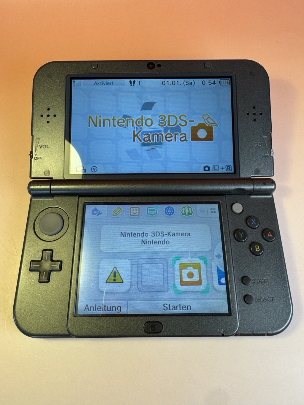 New Nintendo 3DS XL | Schwarz |Top IPS | Zustand B