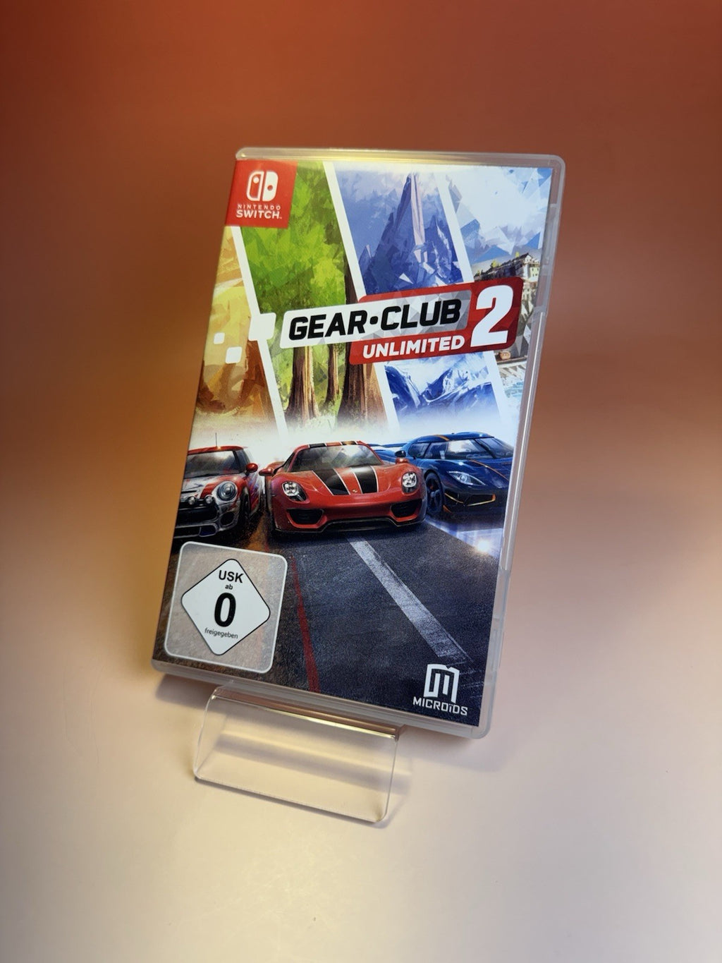 Nintendo Switch | Gear Club Unlimited 2 | Komplett Mit Hülle | Sehr Gut