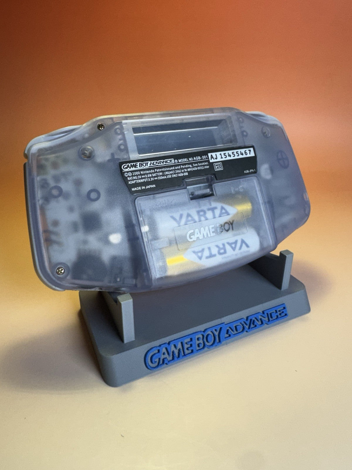 Nintendo Game Boy Advance Transparent Clear | Original Nintendo Tasche
