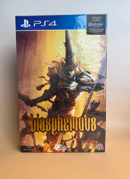 Blasphemous Collector’s Edition PS4 Sealed Neu OVP Rare Limited Selecta Play