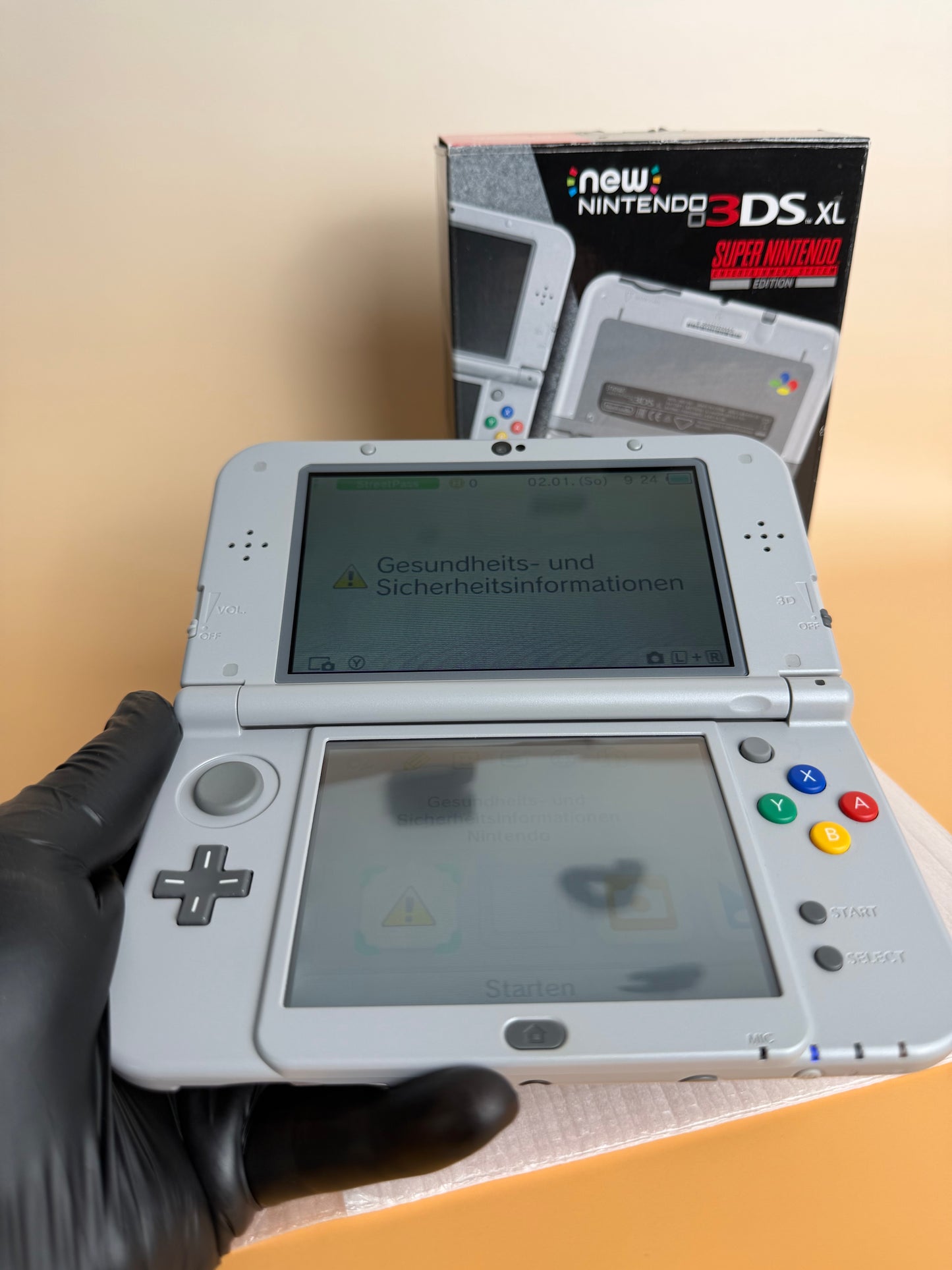 Nintendo New 3DS XL Snes Edition | CIB | Top IPS