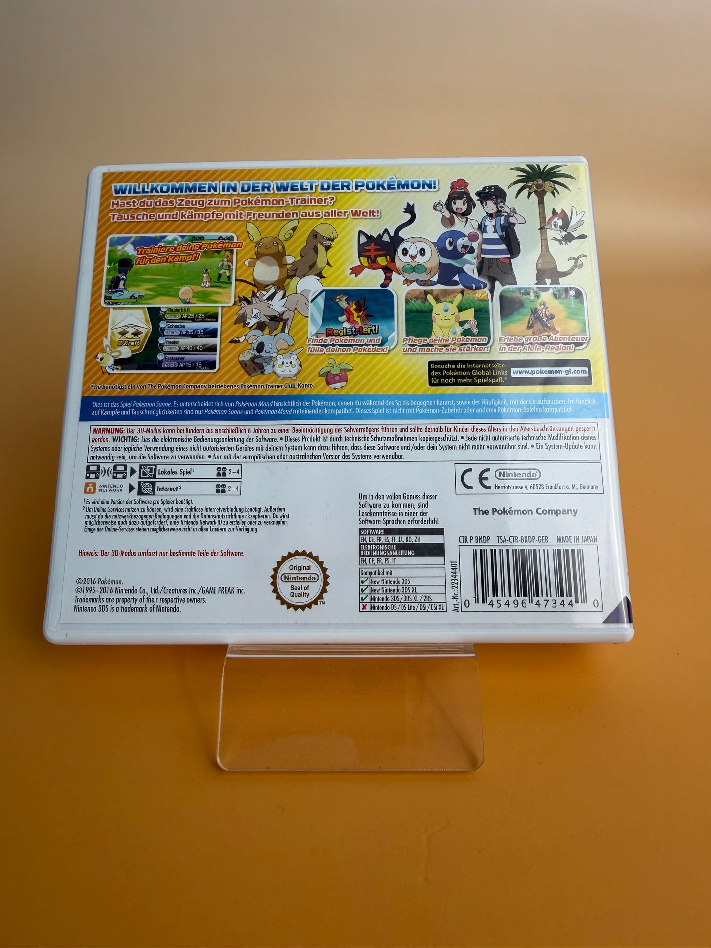 Pokémon Sonne | Nintendo 3DS | OVP |