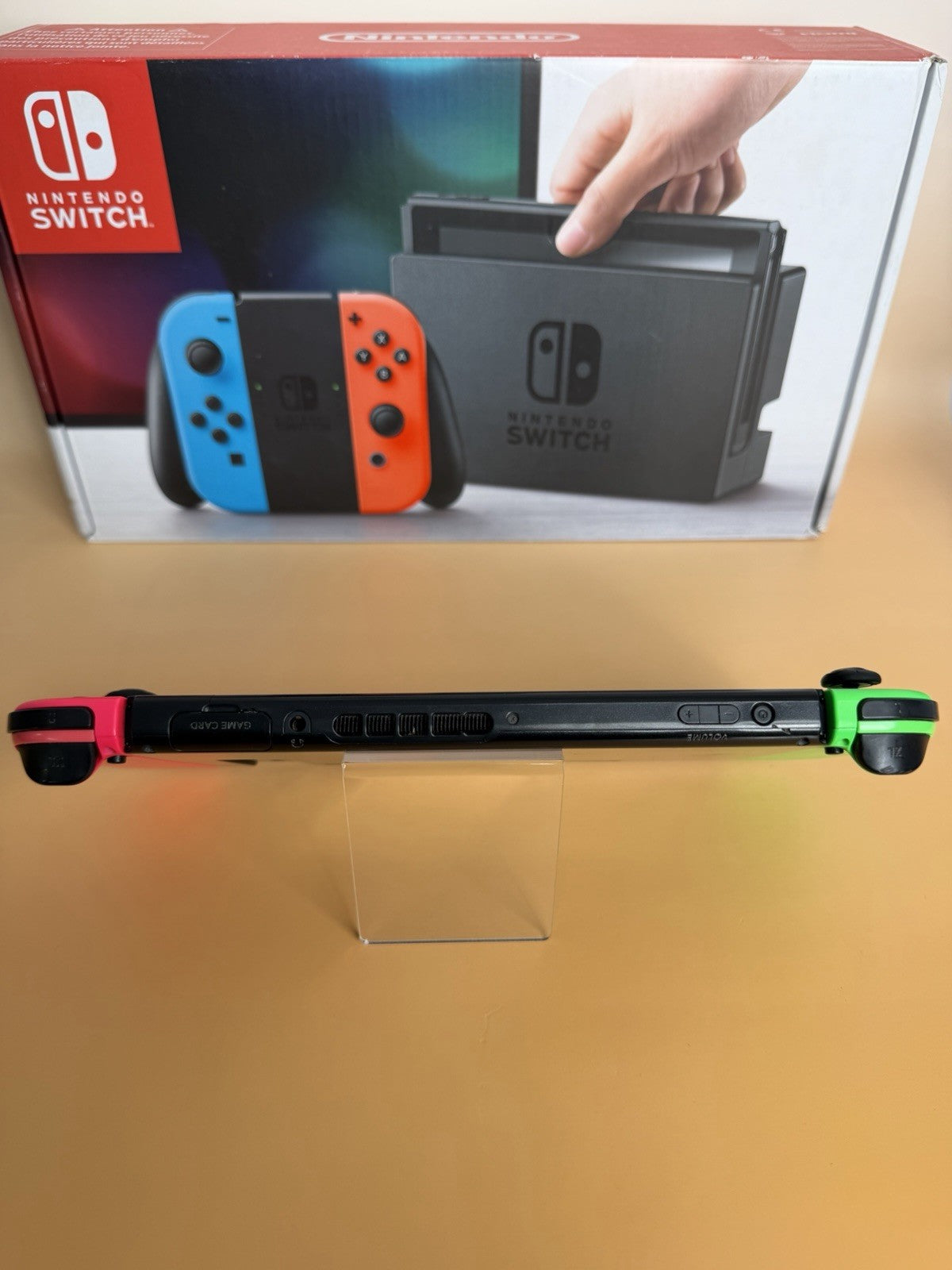 Nintendo Switch Neon-Rot/Neon-Grün | CIB | OVP | Vollständig | Zustand B