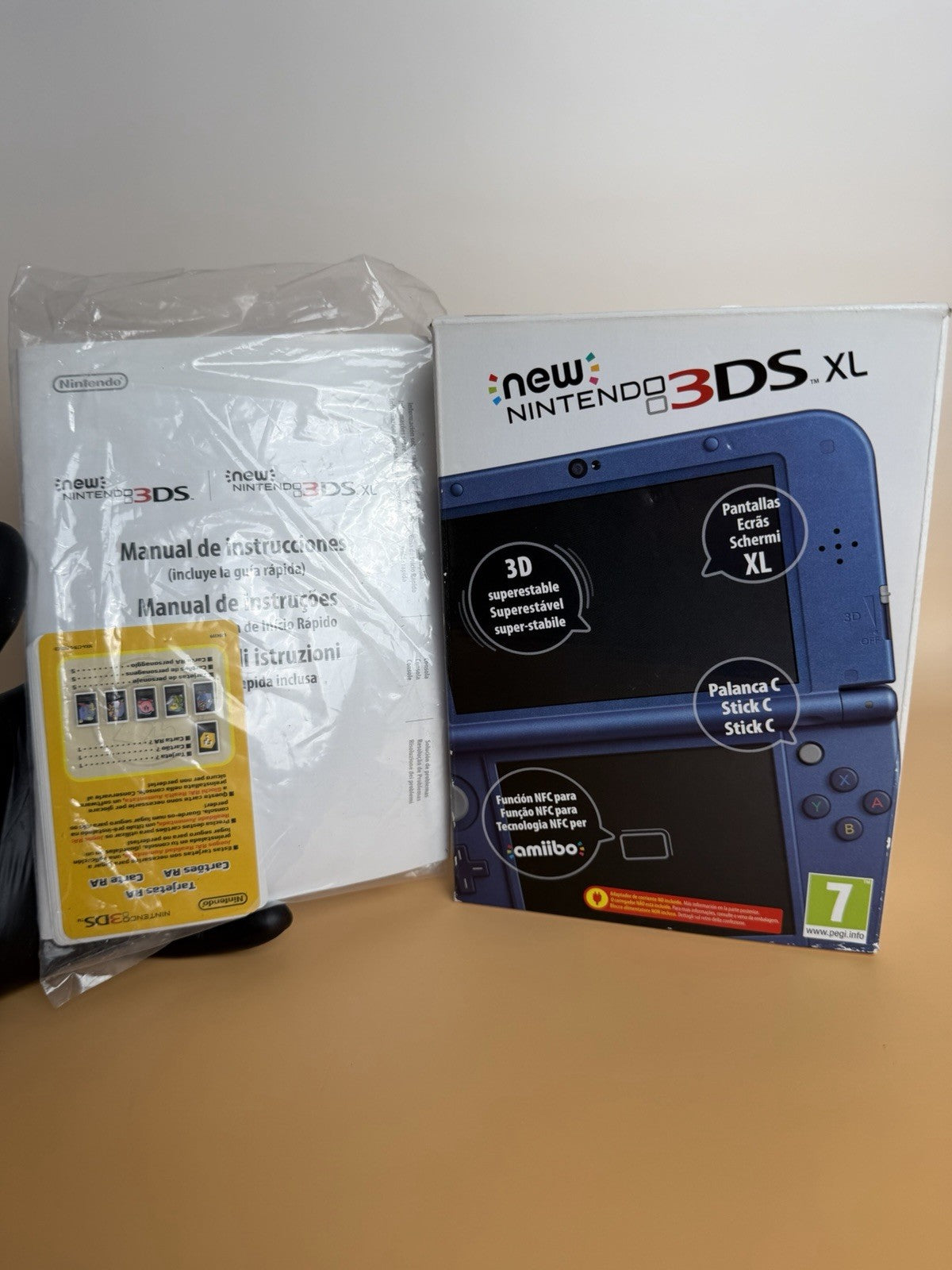 New Nintendo 3DS XL Metallic Blau | Komplett in OVP | Zustand A