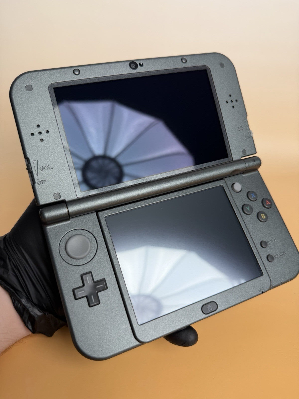 New Nintendo 3DS XL Metallic Schwarz | Top IPS | Zustand A++
