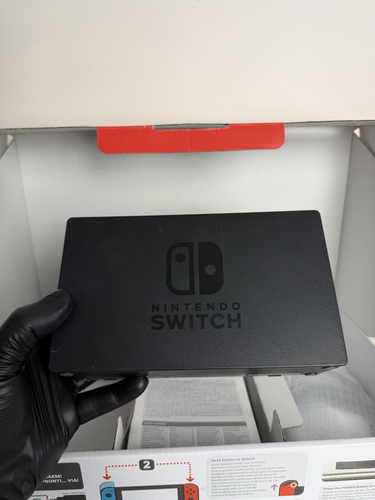Nintendo Switch Neon-Rot/Neon-Grün | CIB | OVP | Vollständig | Zustand B