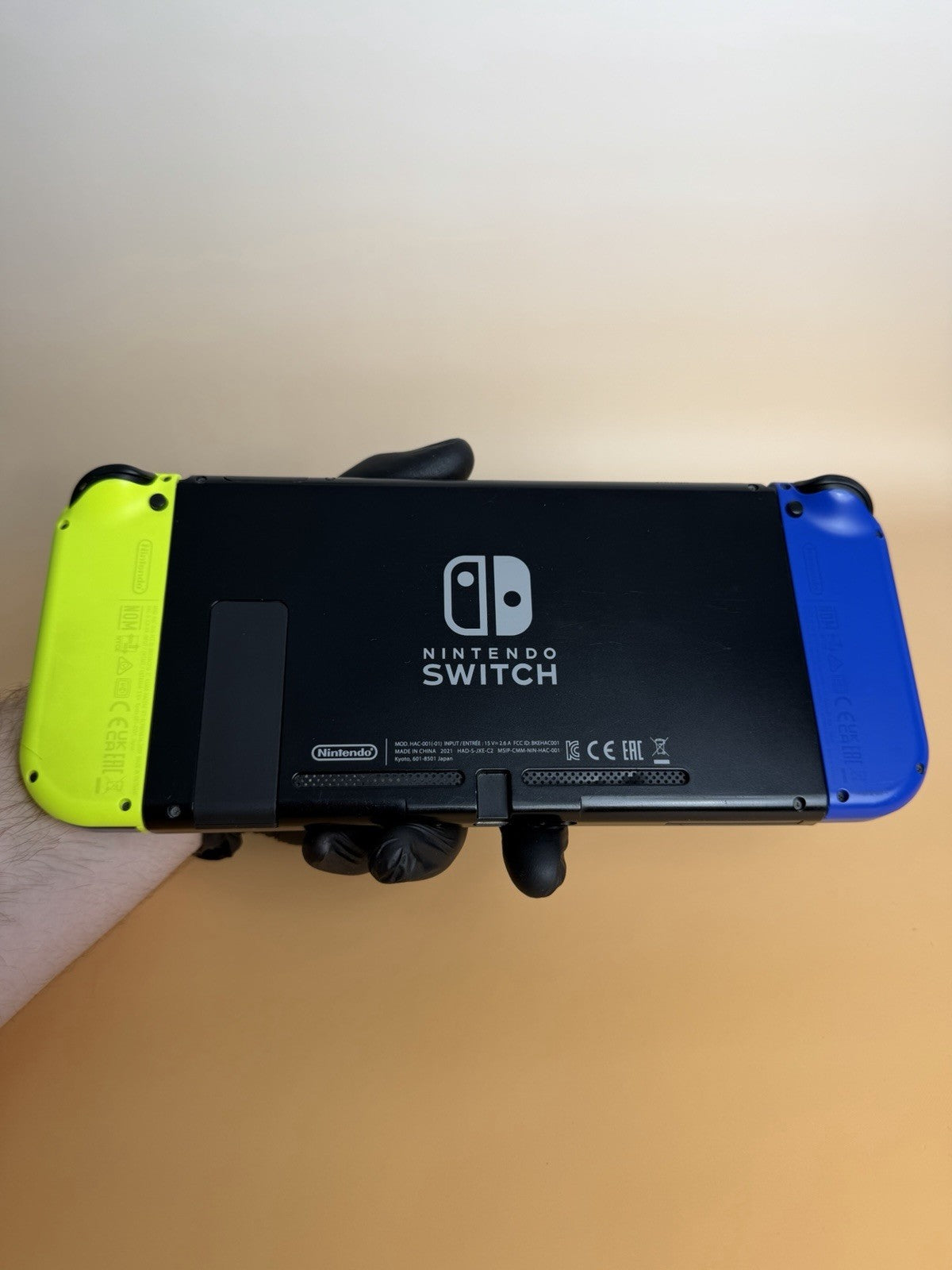 Nintendo Switch | Neon Blau & Neon Gelb  | Zustand A+