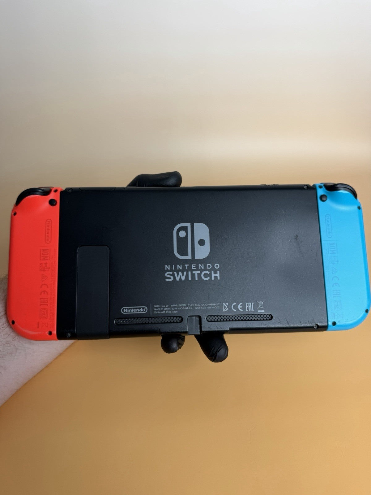 Nintendo Switch | Neon Blau & Neon Rot | Zustand B