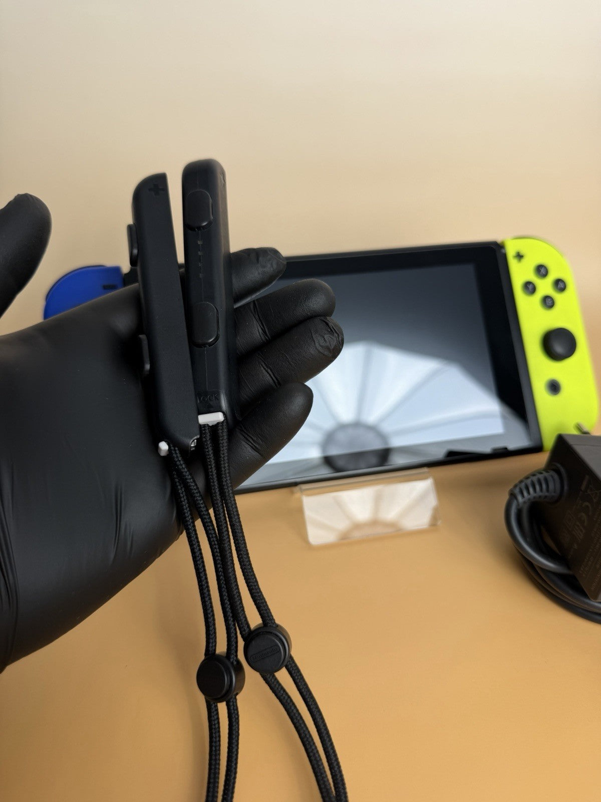 Nintendo Switch | Neon Blau & Neon Gelb  | Zustand A+