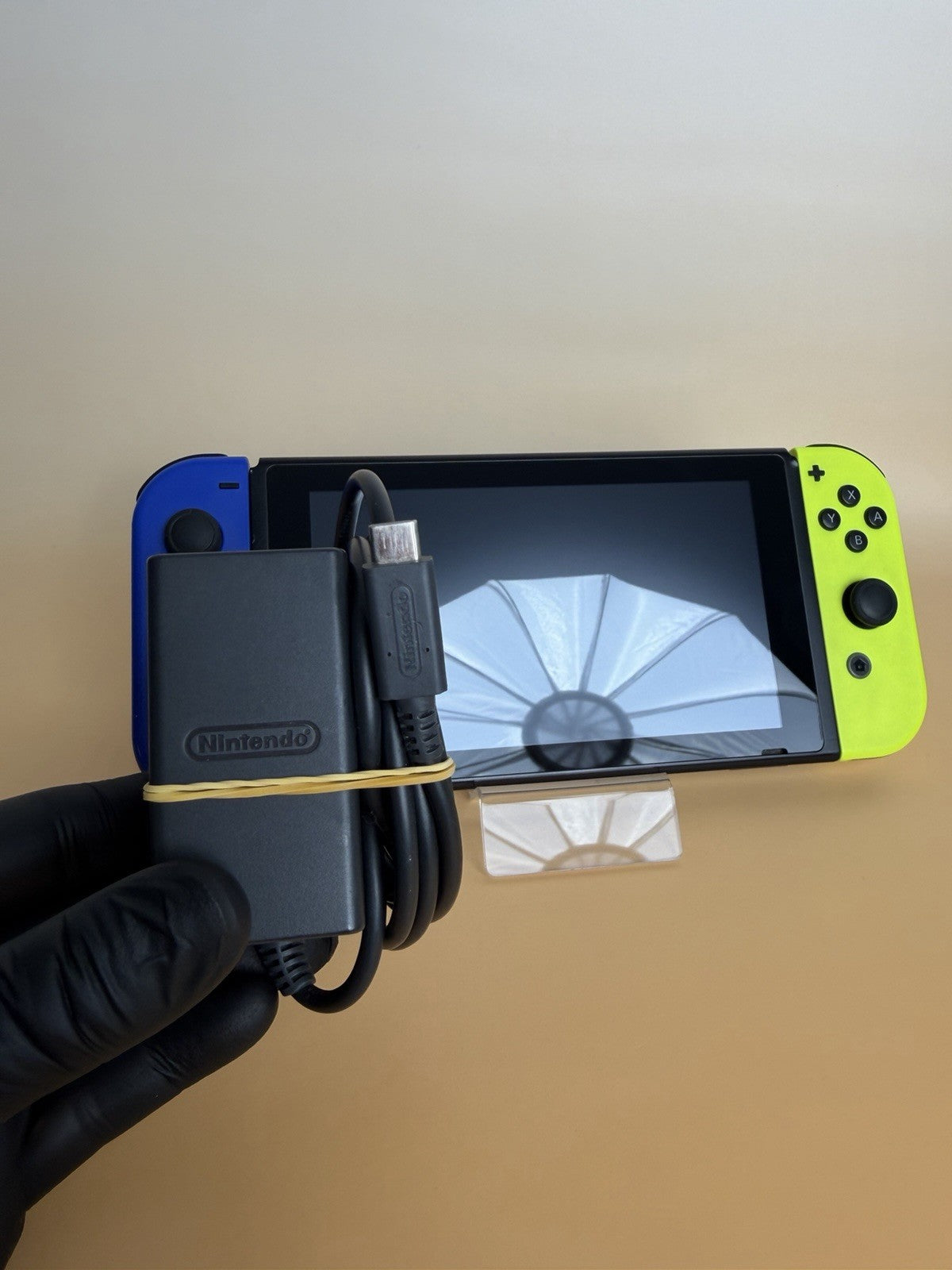 Nintendo Switch | Neon Blau & Neon Gelb  | Zustand A+