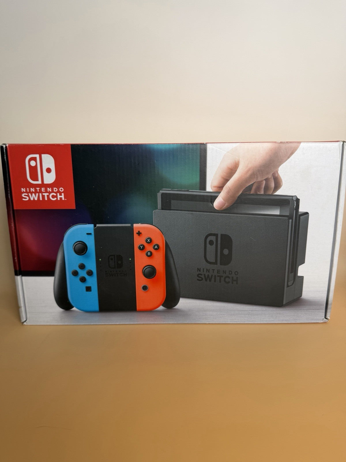 Nintendo Switch Neon-Rot/Neon-Grün | CIB | OVP | Vollständig | Zustand B