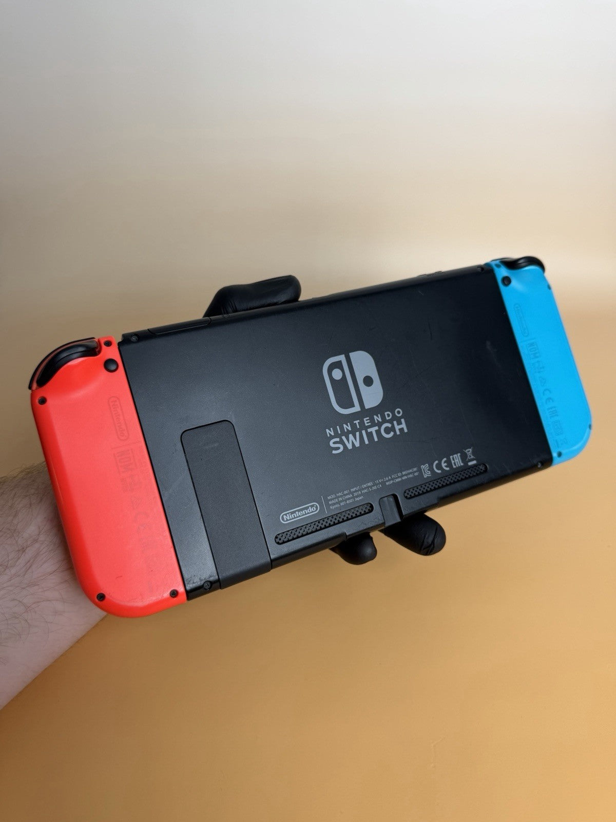 Nintendo Switch | Neon Blau & Neon Rot | Zustand B