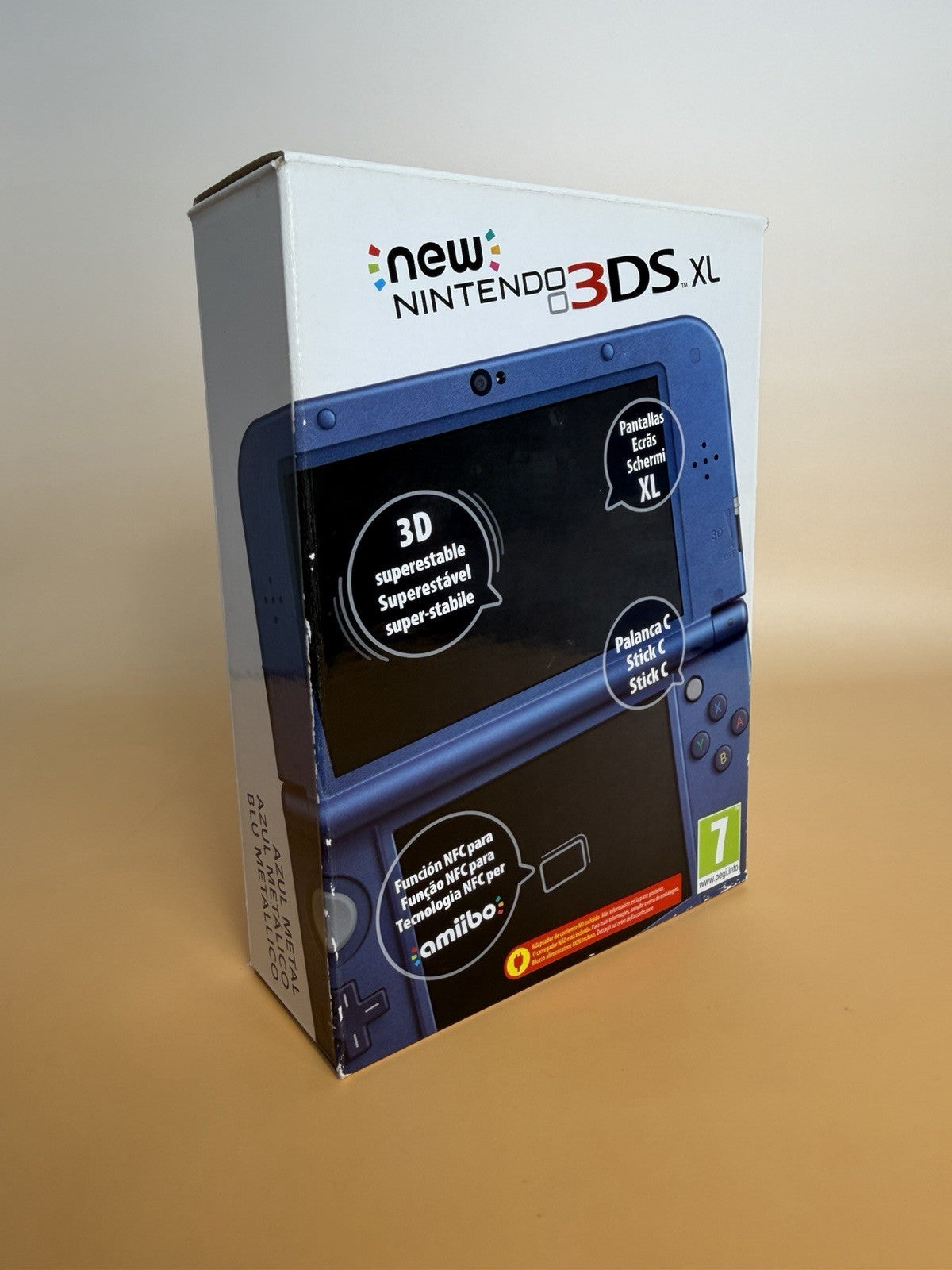 New Nintendo 3DS XL Metallic Blau | Komplett in OVP | Zustand A