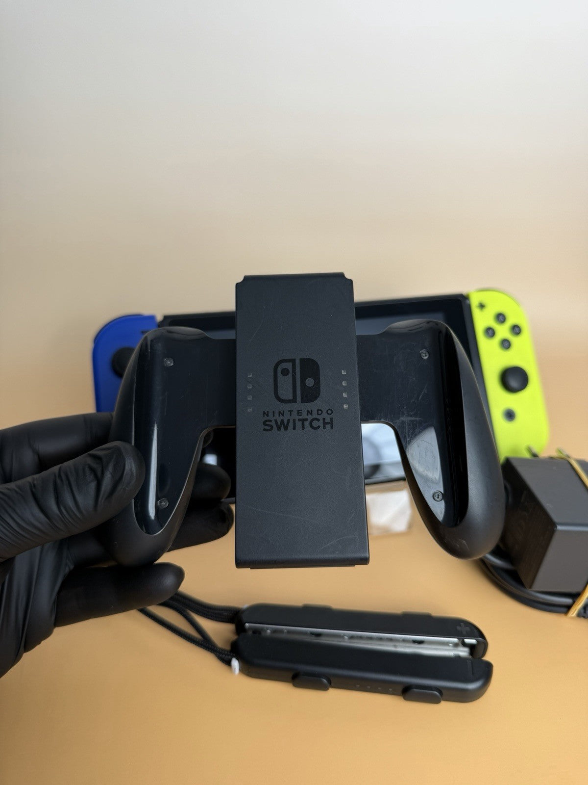Nintendo Switch | Neon Blau & Neon Gelb  | Zustand A+