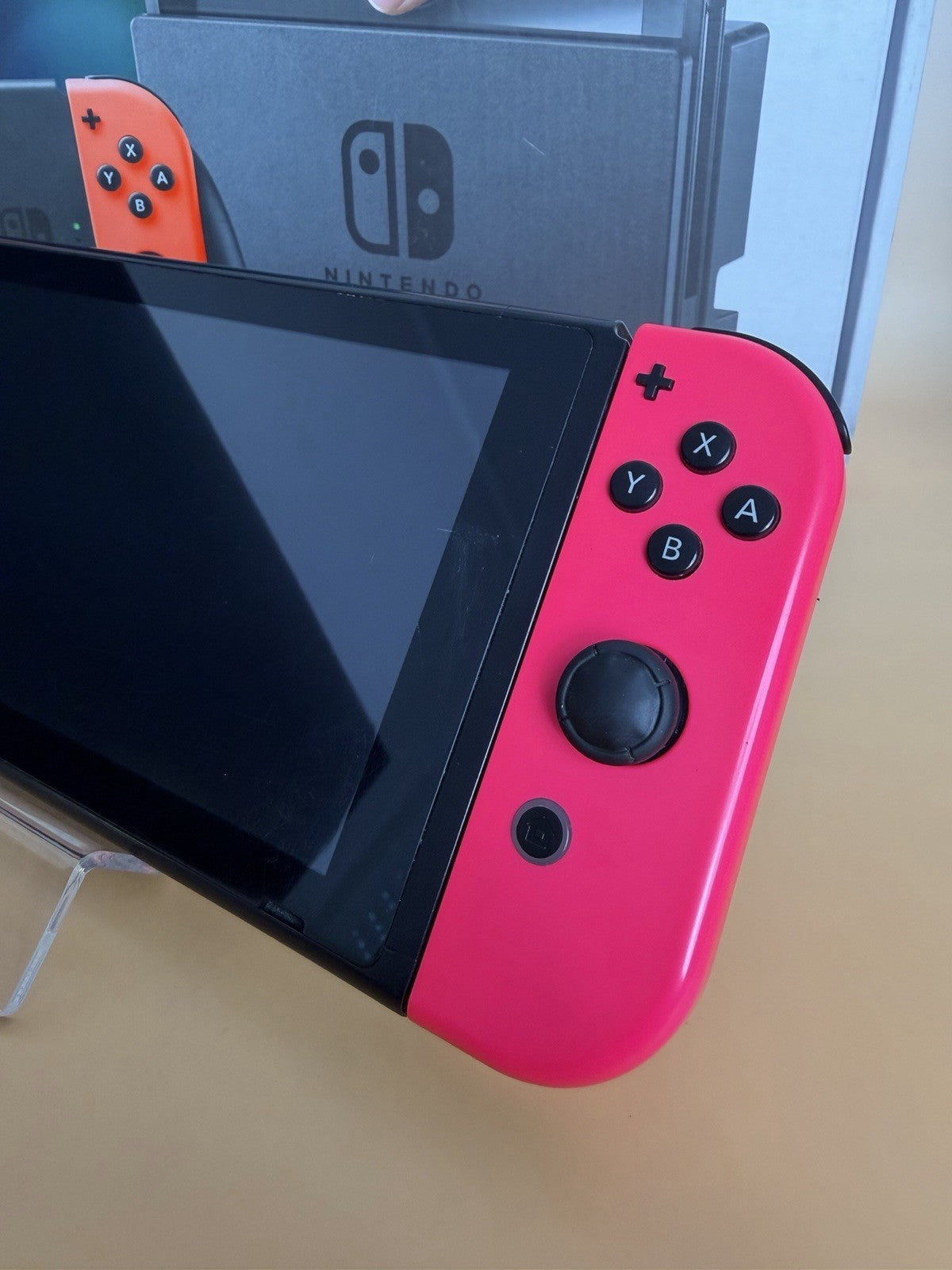 Nintendo Switch Neon-Rot/Neon-Grün | CIB | OVP | Vollständig | Zustand B