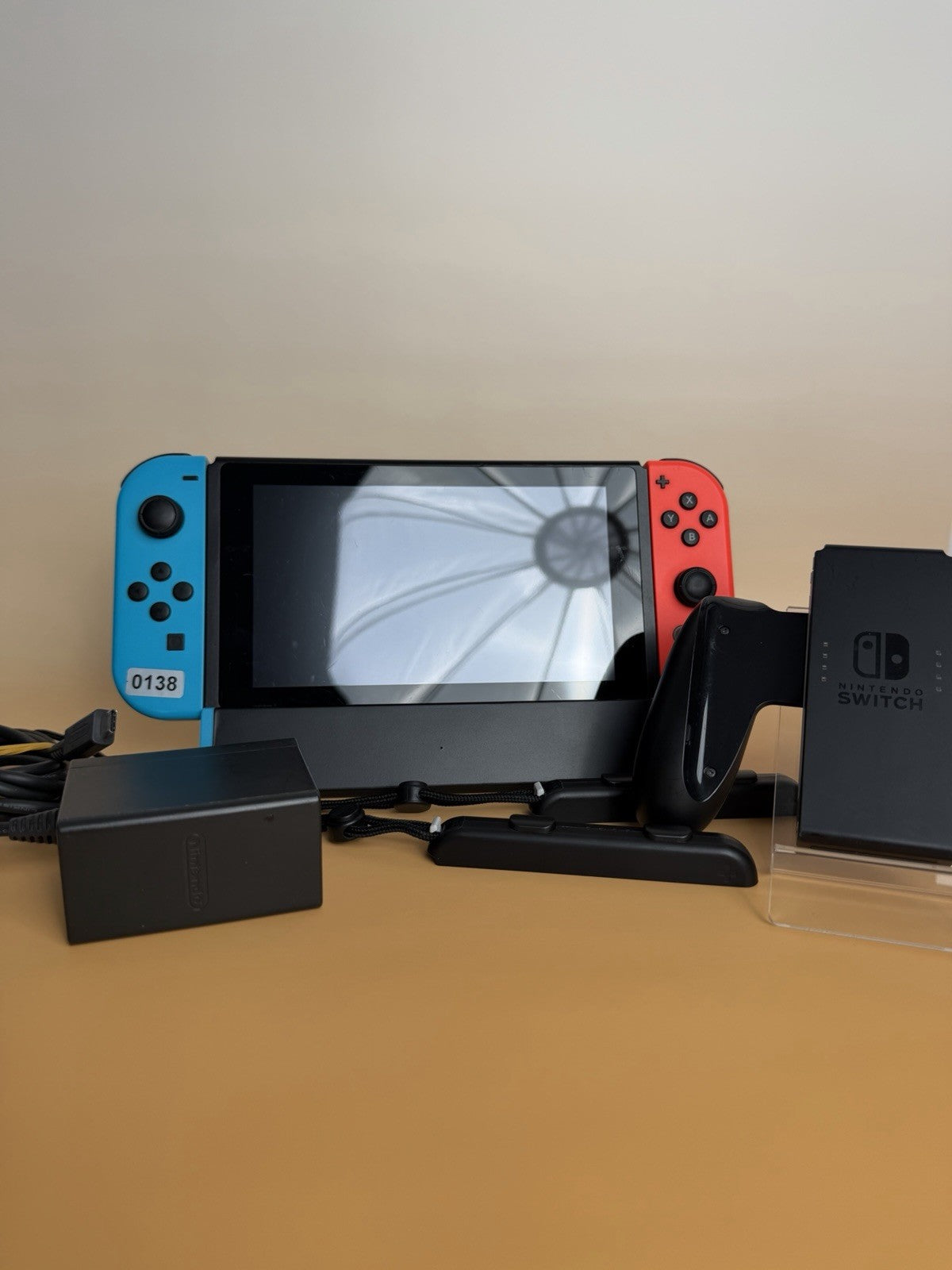 Nintendo Switch | Neon Blau & Neon Rot | Zustand B