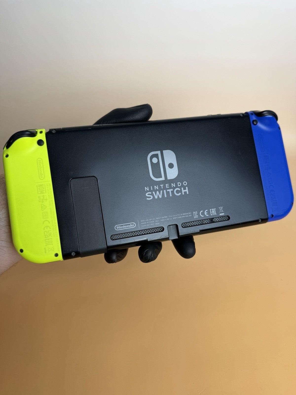Nintendo Switch | Neon Blau & Neon Gelb  | Zustand A+
