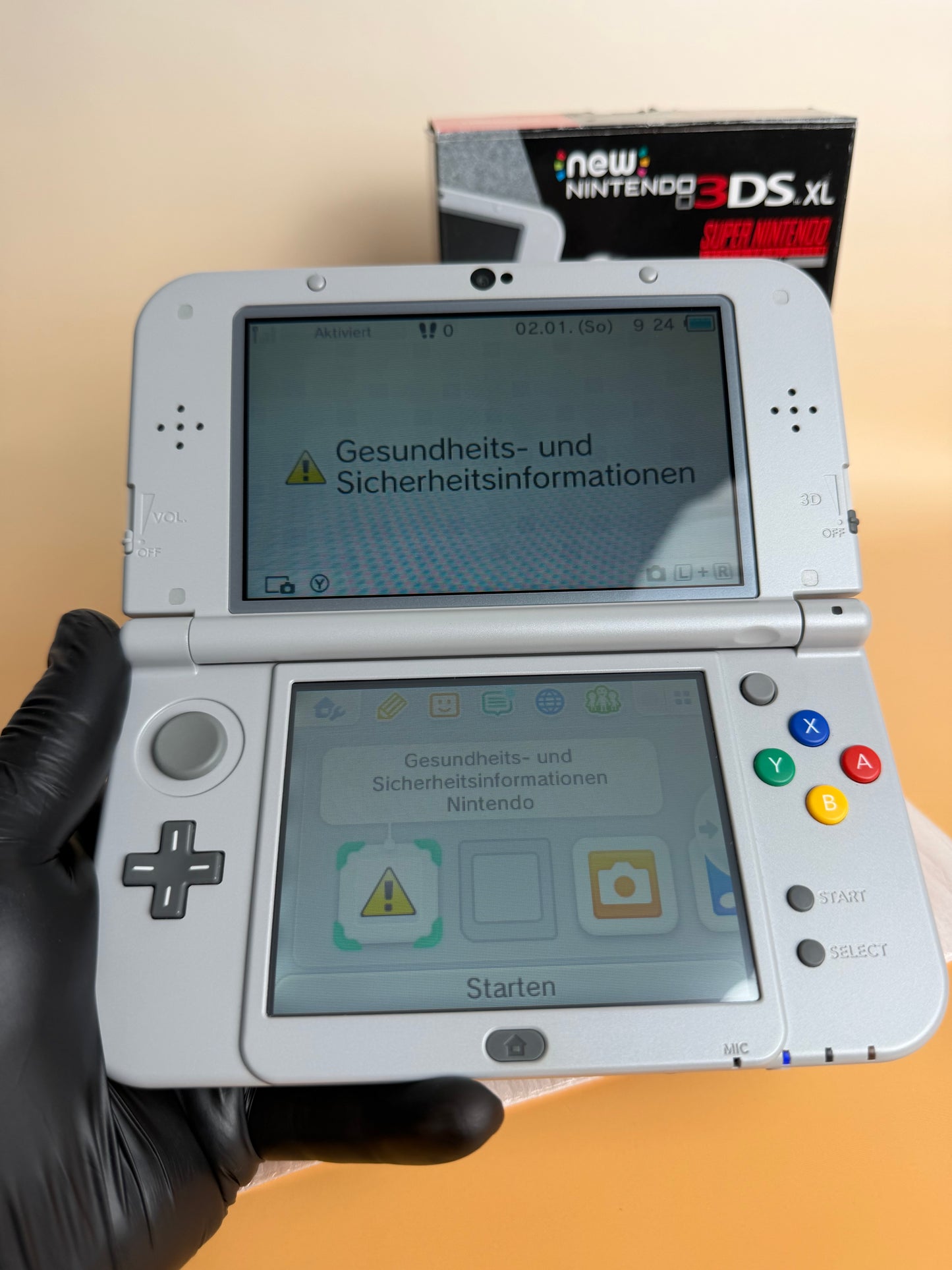 Nintendo New 3DS XL Snes Edition | CIB | Top IPS
