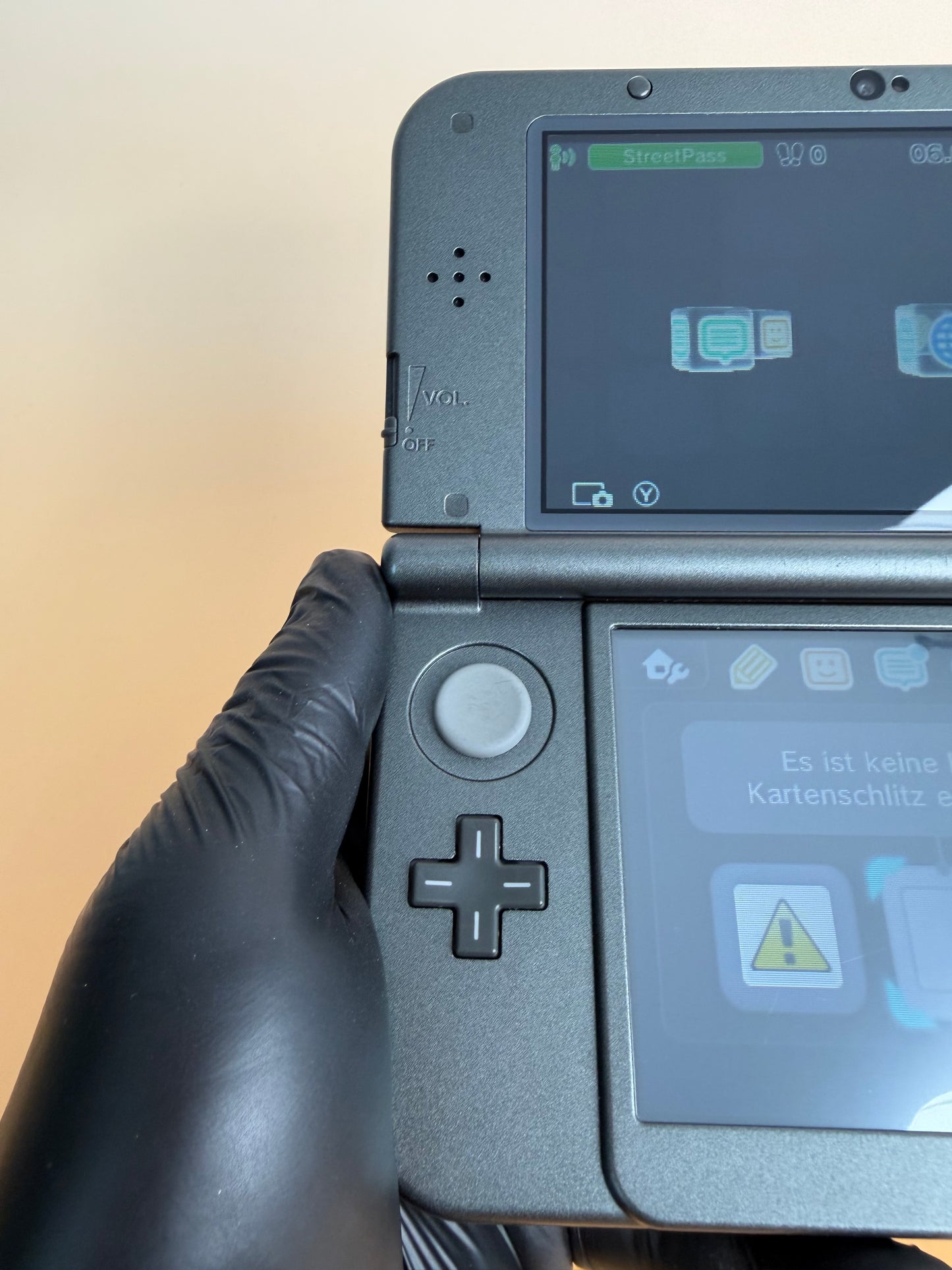 New Nintendo 3DS XL Schwarz | Top IPS | Zustand A