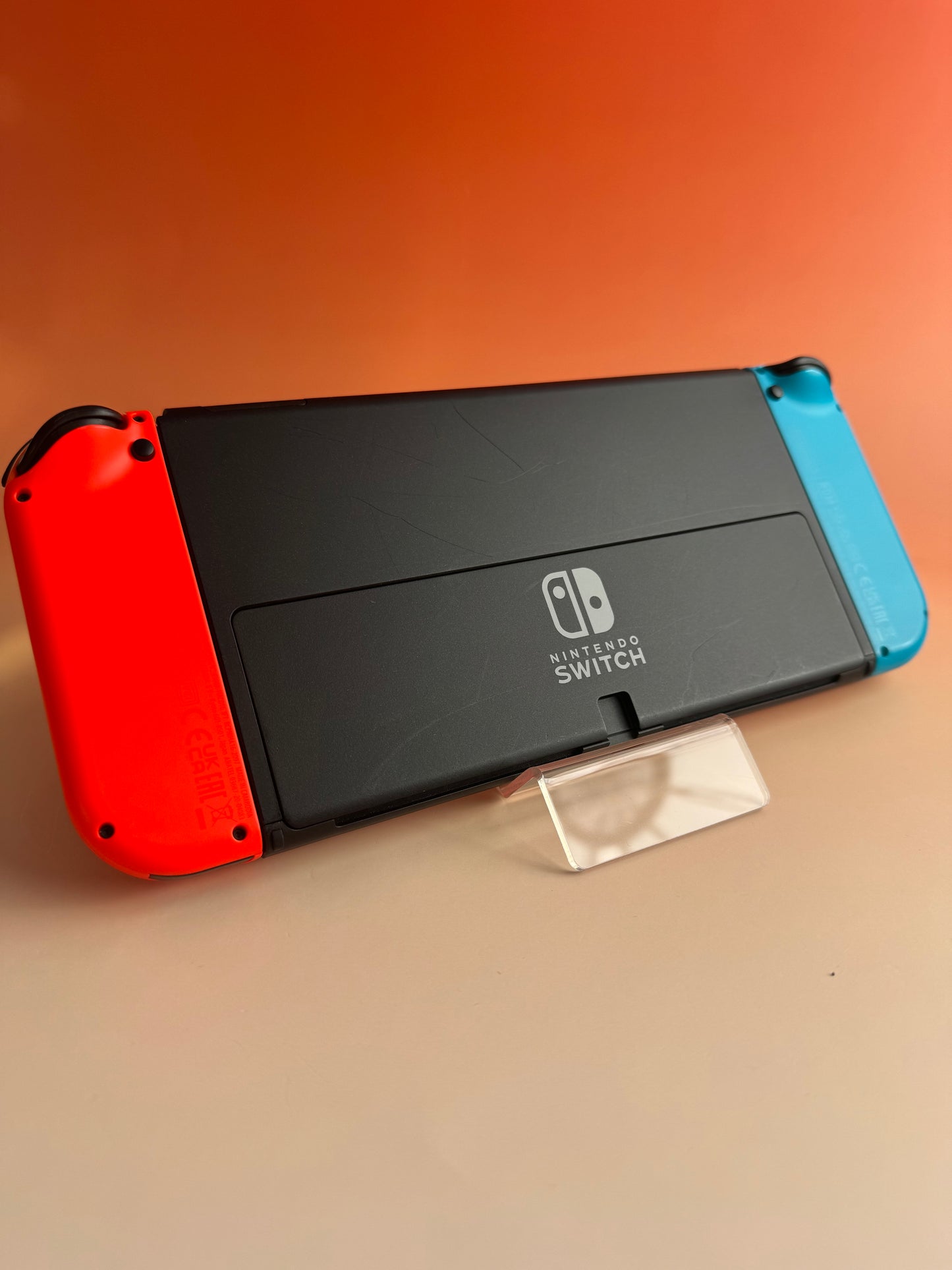 Nintendo Switch OLED | Rot / Blau | CiB OVP | Zustand A+