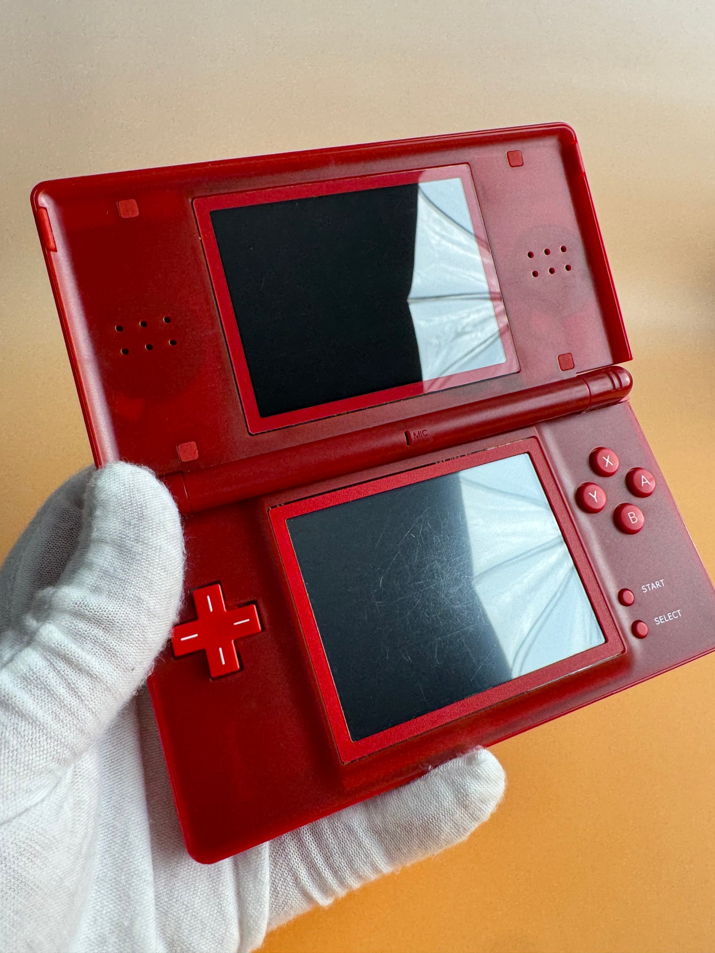 Nintendo DS Lite Rot (Mario Design) | A