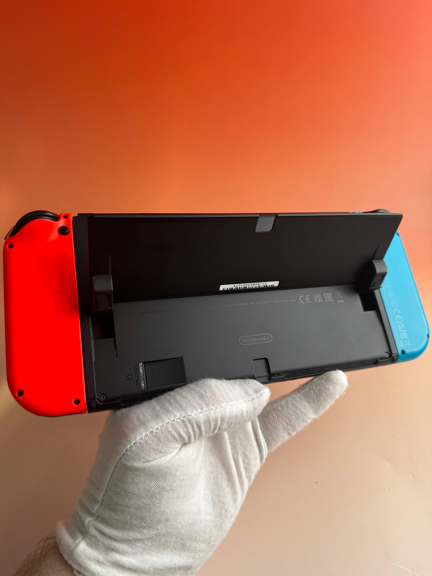 Nintendo Switch OLED | Rot / Blau | CiB OVP | Zustand A+