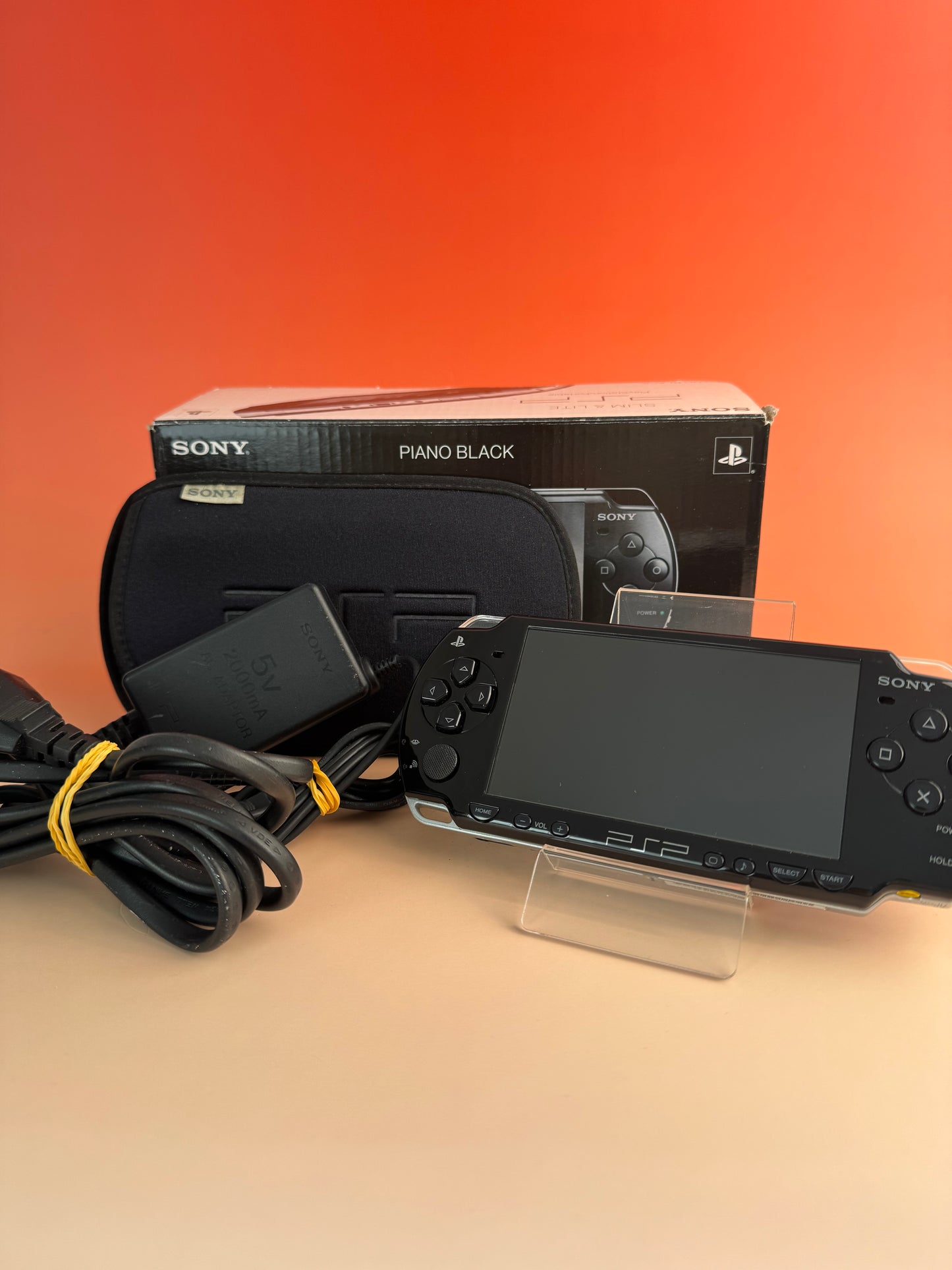 Sony PSP 2004 Piano Black | OVP | Glasdisplay |Zustand B