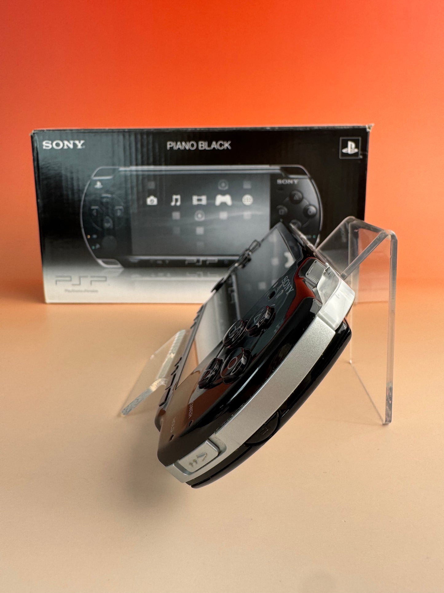 Sony PSP 2004 Piano Black | OVP | Glasdisplay |Zustand B