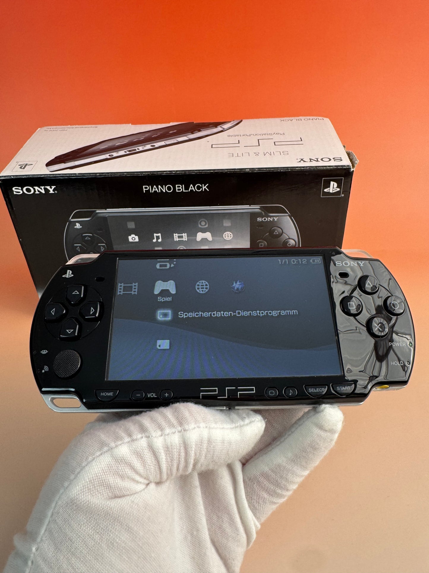 Sony PSP 2004 Piano Black | OVP | Glasdisplay |Zustand B