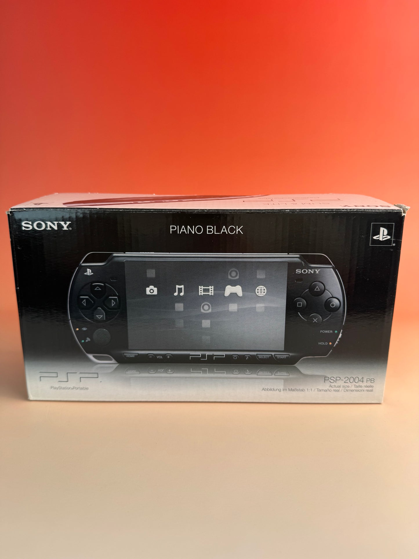 Sony PSP 2004 Piano Black | OVP | Glasdisplay |Zustand B