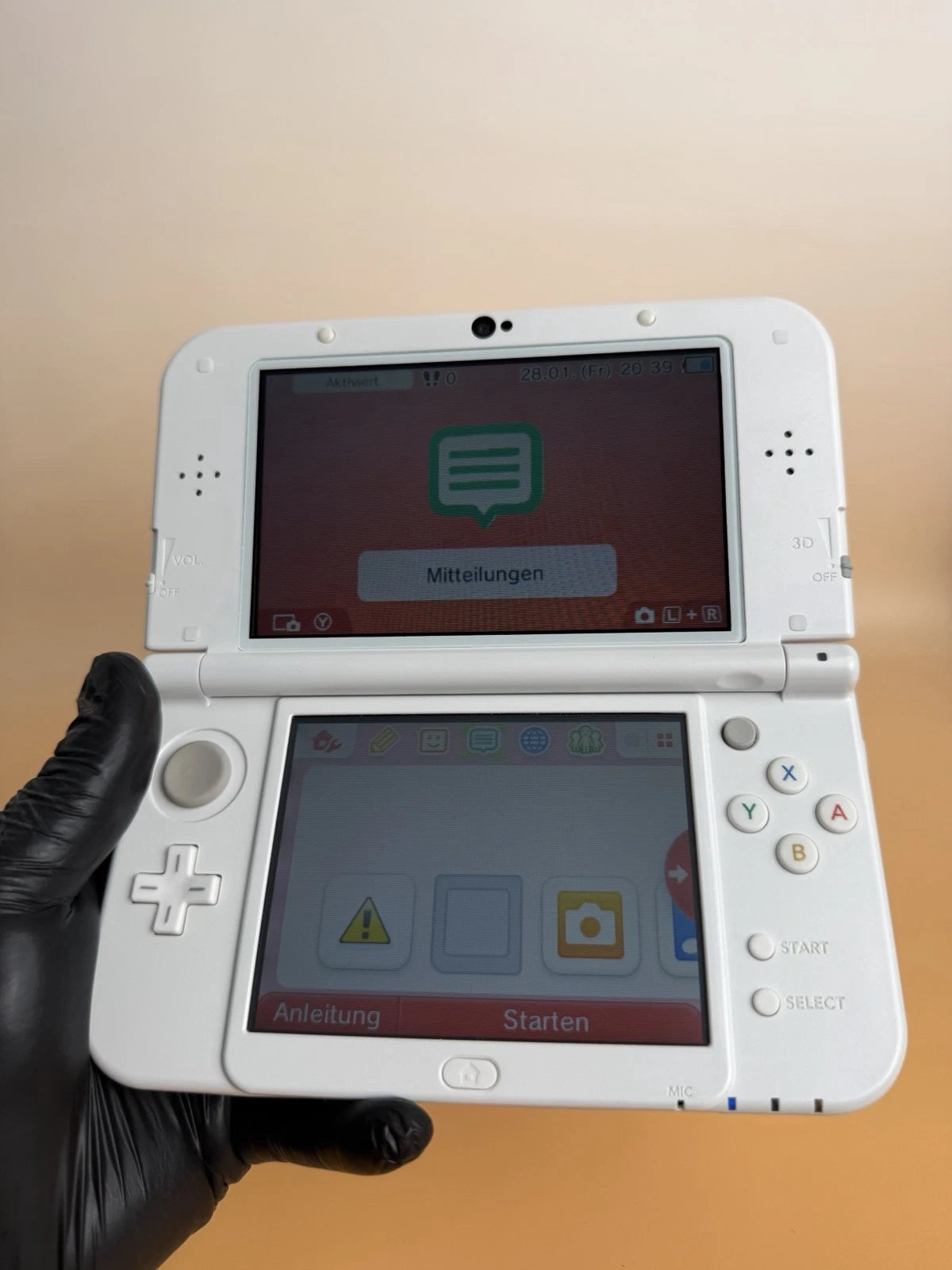 New Nintendo 3DS XL Weiß | IPS Display | Custom UV-Druck Drachen Design | Unikat – Bild 17